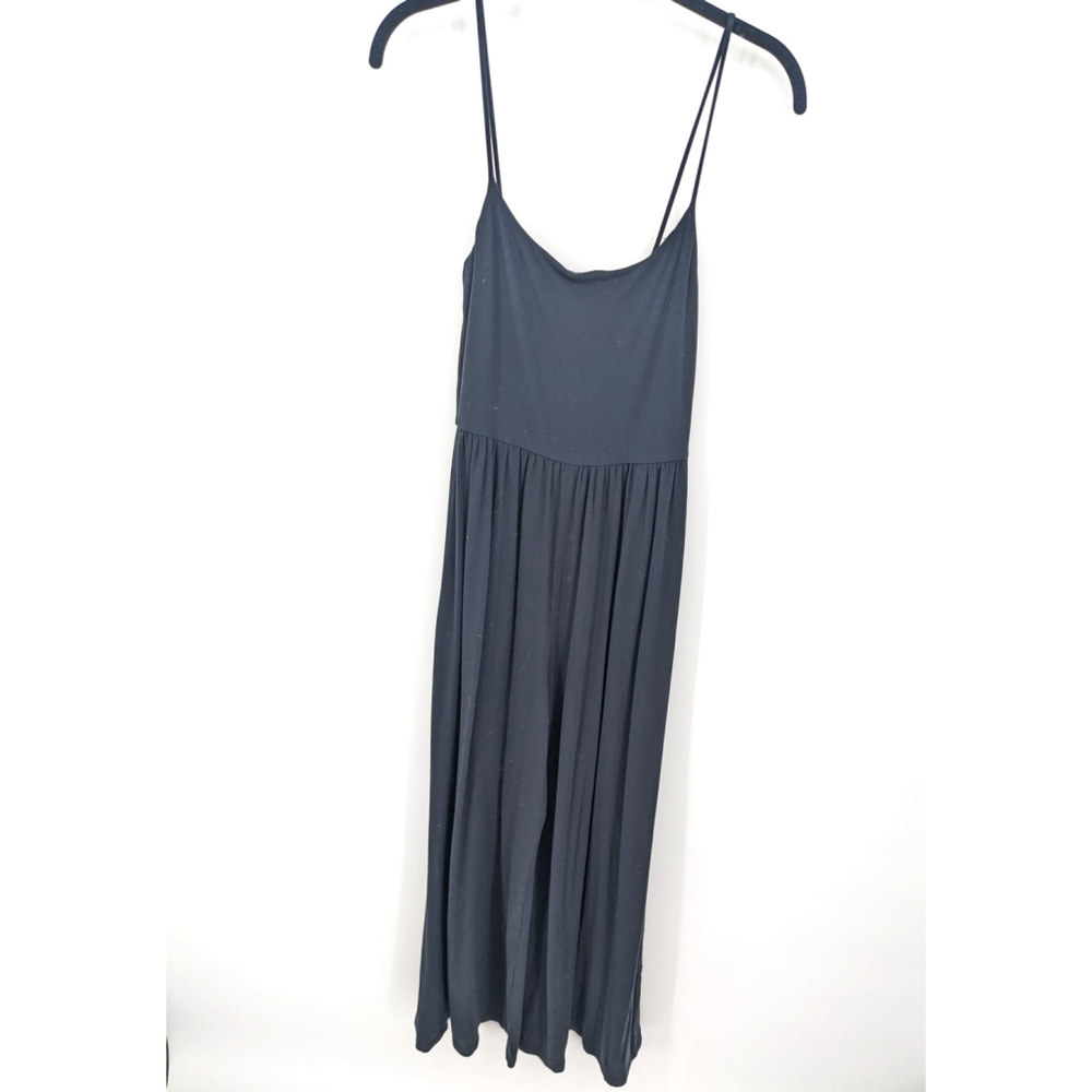 Wilfred Jumpsuit Womens XS Wide Leg Cropped Sleeveless Romper Stretch Lyocell